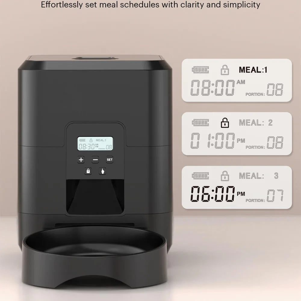 Distributore di cibo automatico per animali