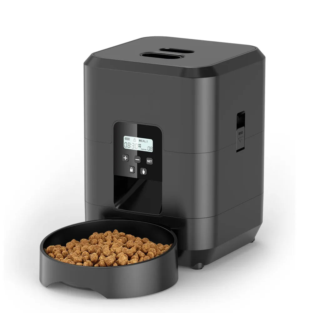 Distributore di cibo automatico per animali