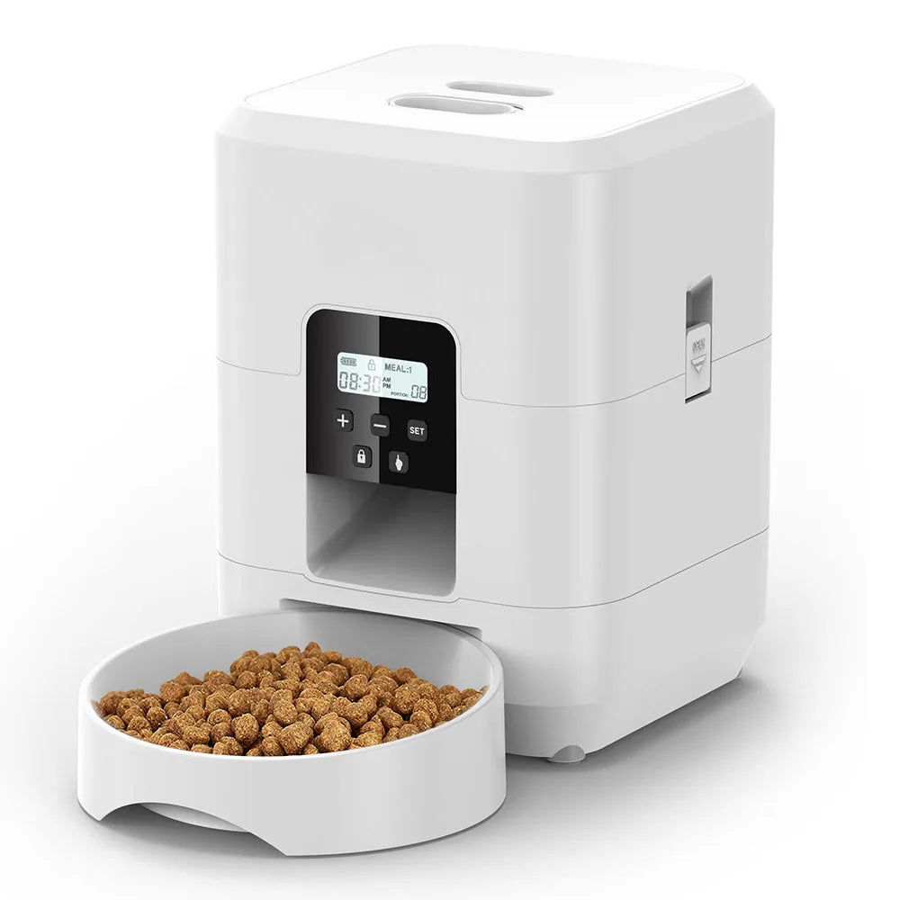 Distributore di cibo automatico per animali