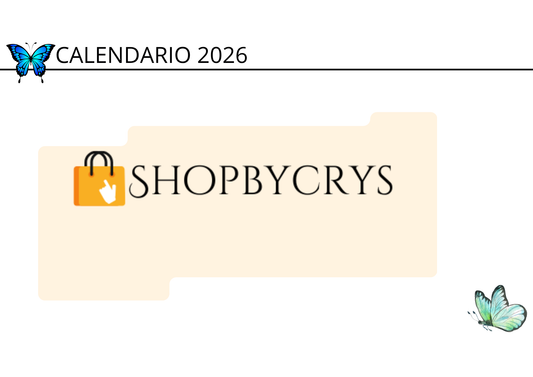 calendario 2026 - Shopbycrys
