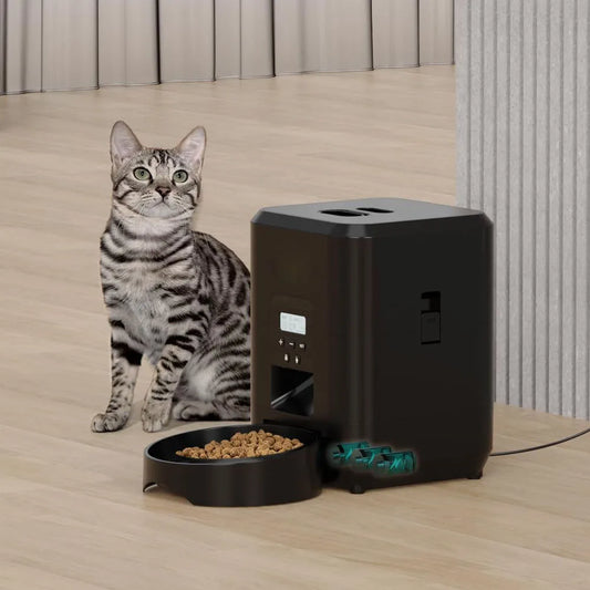 Distributore di cibo automatico per animali