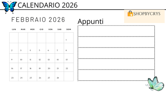 Calendario da Parete Personalizzato 2026: Crea il Tuo Stile Unico - Shopbycrys